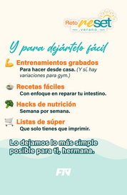 Reto Reset Verano Suscripción Trimestral - A